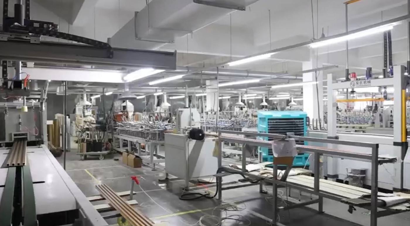 Home Plus factory workshop and production equipment